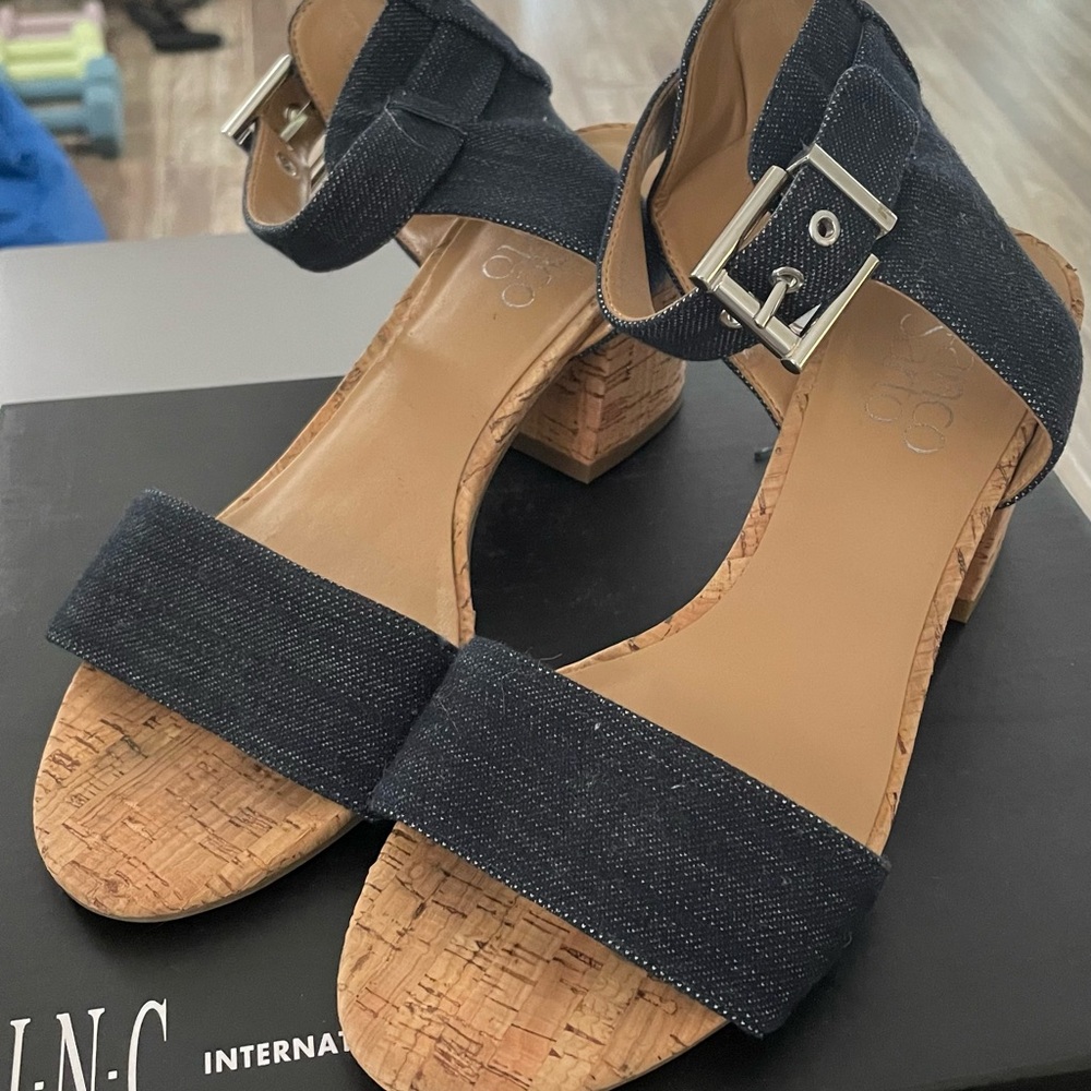 Denim Heels